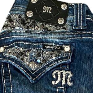 MISS MEE jeans Size 26 Inseam 33. JE5620B2L